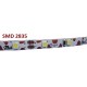 Tira LED 5 mts Flexible ZIG-ZAG 36W 300 Led SMD 2835 IP65 Blanco Frío Serie Profesional